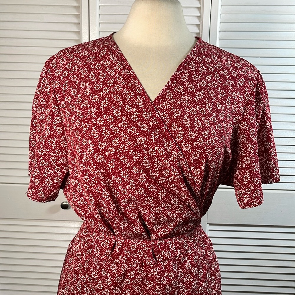PRETTYGARDEN Women's Summer Maxi Dress Casual Wrap Floral Boho. Size: XXL. - Picture 2 of 15